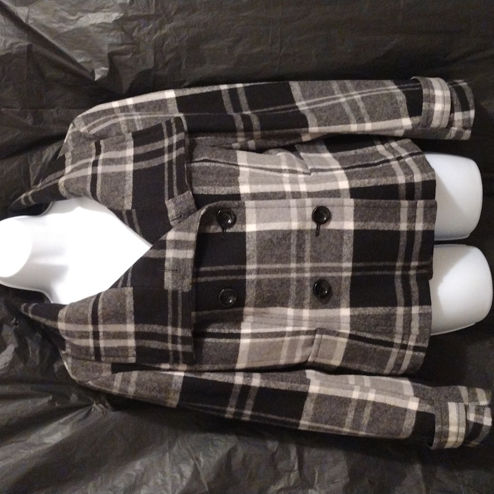 Will Smith double breasted cropped jacket with pockets - Picture 2 of 11
